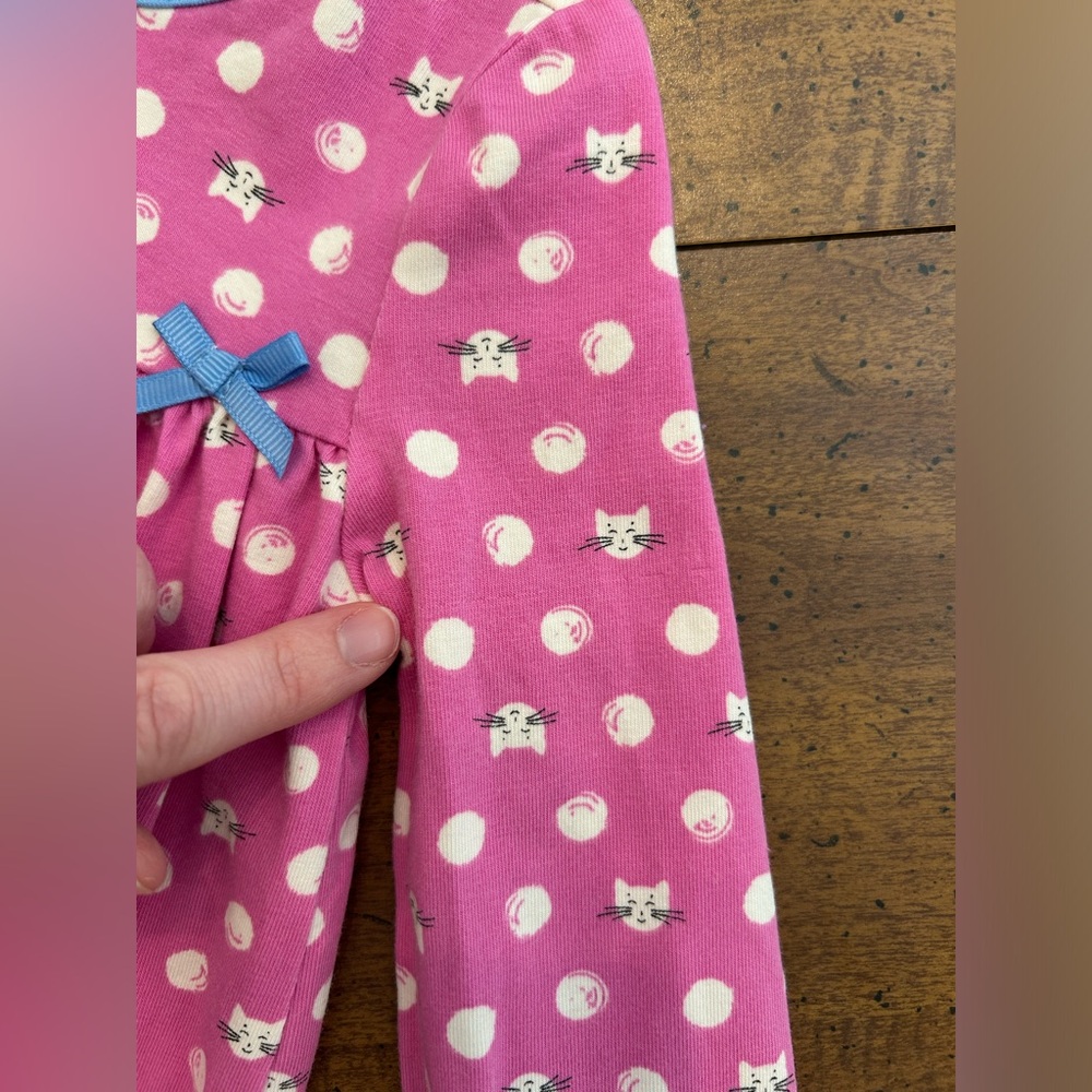 Matilda Jane Cat Dress Pink Long Sleeve Toddler Girls 12-18 Months - Picture 9 of 9